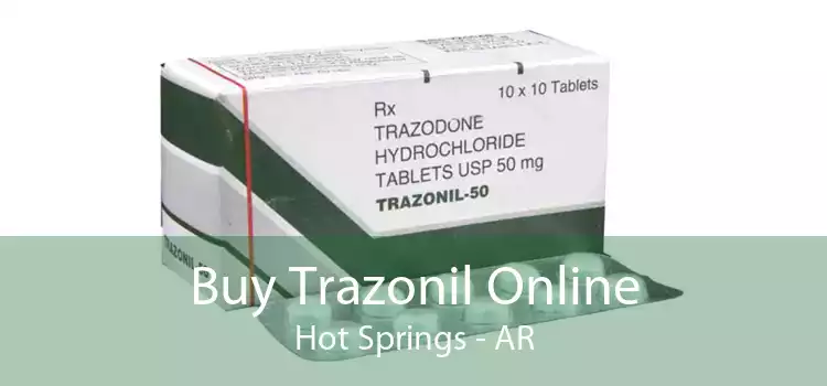 Buy Trazonil Online Hot Springs - AR